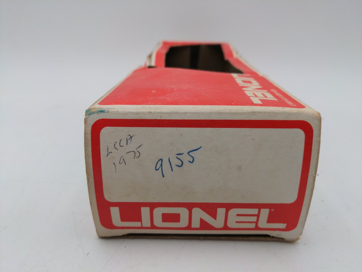 Lionel 6-9155 O Gauge LCCA Monsanto Single Dome Tank Car/Box