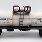Lionel 6-9155 O Gauge LCCA Monsanto Single Dome Tank Car/Box
