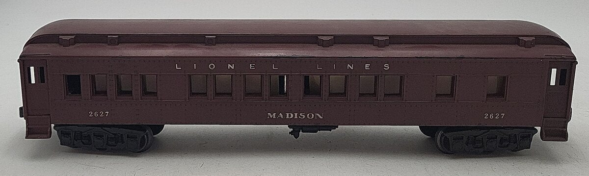 Lionel 2627 Vintage O Lionel Lines Madison Heavyweight "Madison" Passenger Car EX