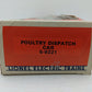 Lionel 6-9221 O Gauge Poultry Dispatch Operating Car #9221 EX/Box