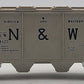 Lionel 6446-25 Vintage O Norfolk and Western Gray 4-Bay Hopper #546446 VG