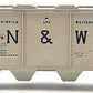 Lionel 6446-25 Vintage O Norfolk and Western Gray 4-Bay Hopper #546446 VG