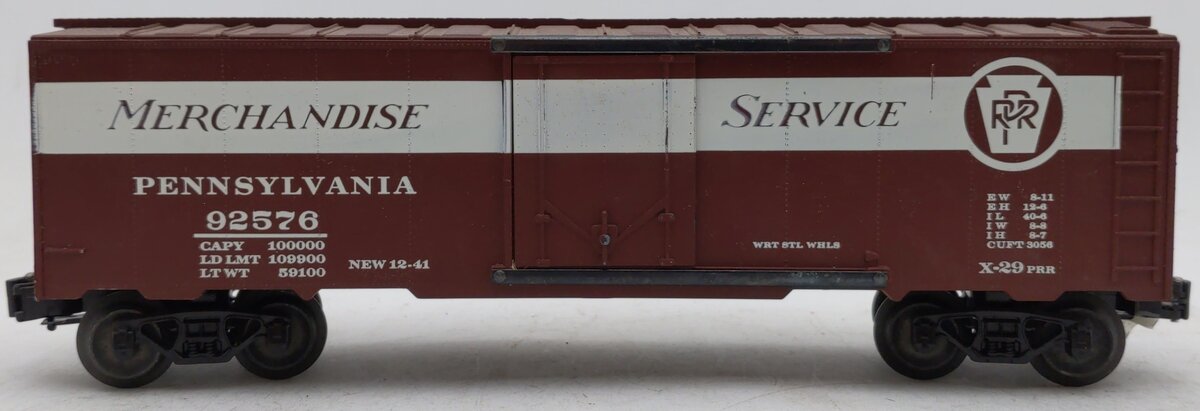 KMT 17 Pennsylvania "Merchandise Service" Boxcar #92567 VG