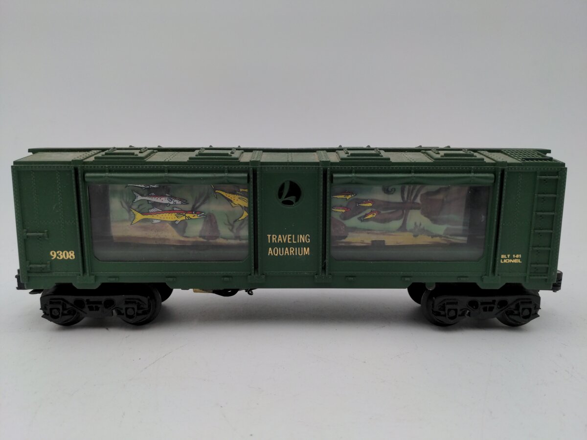 Lionel 6-9308 O Gauge Operating Aquarium Car EX