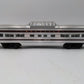 Lionel 6-9573 O Pennsylvania RR "Betsy Ross" Aluminum Vista Dome Passenger Car VG