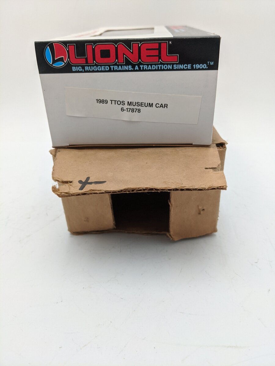 Lionel 6-17878 O Gauge TTOS-1989 Magma Miners Ore Museum Car w/Ore Load EX/Box
