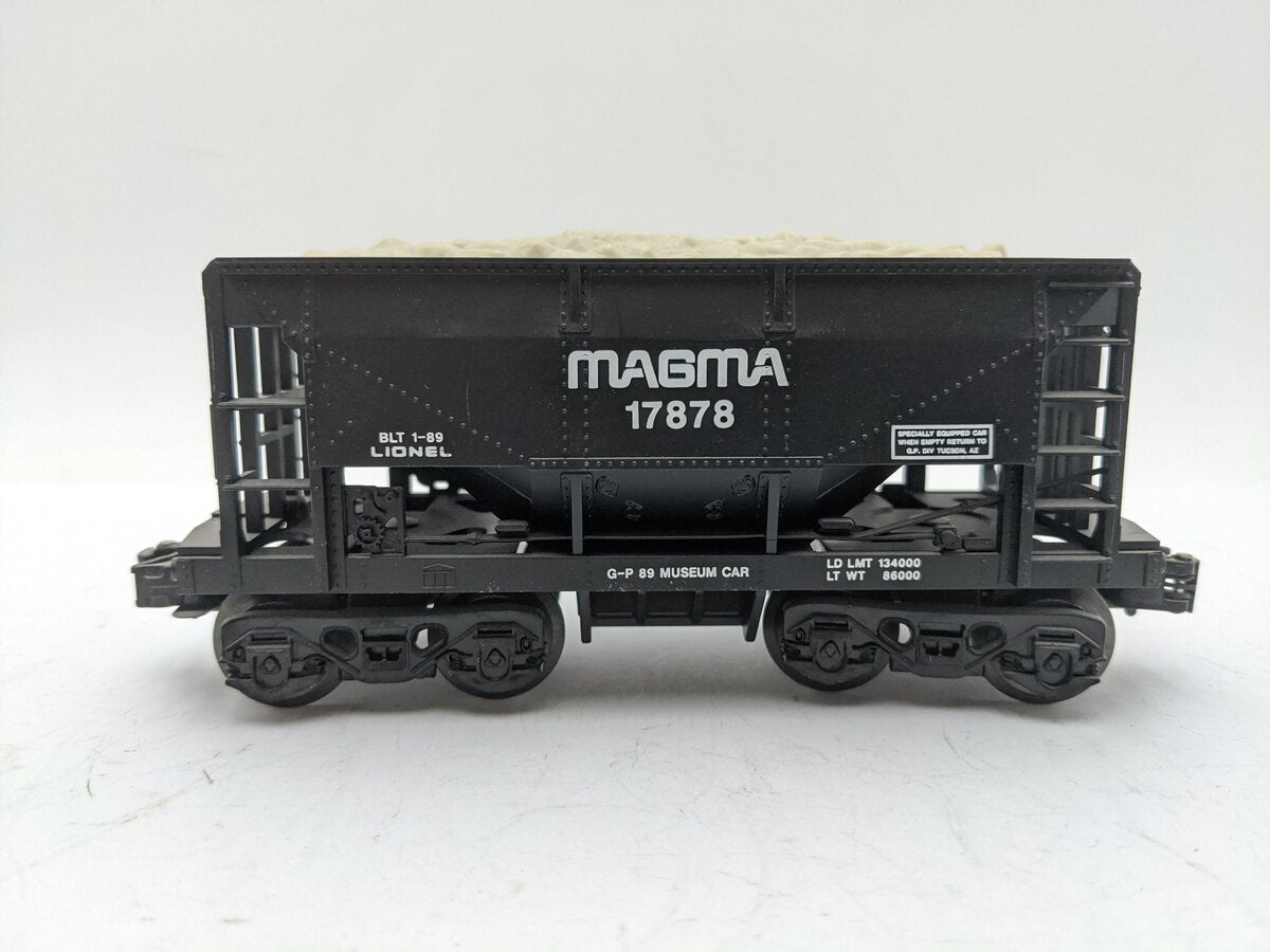 Lionel 6-17878 O Gauge TTOS-1989 Magma Miners Ore Museum Car w/Ore Load EX/Box