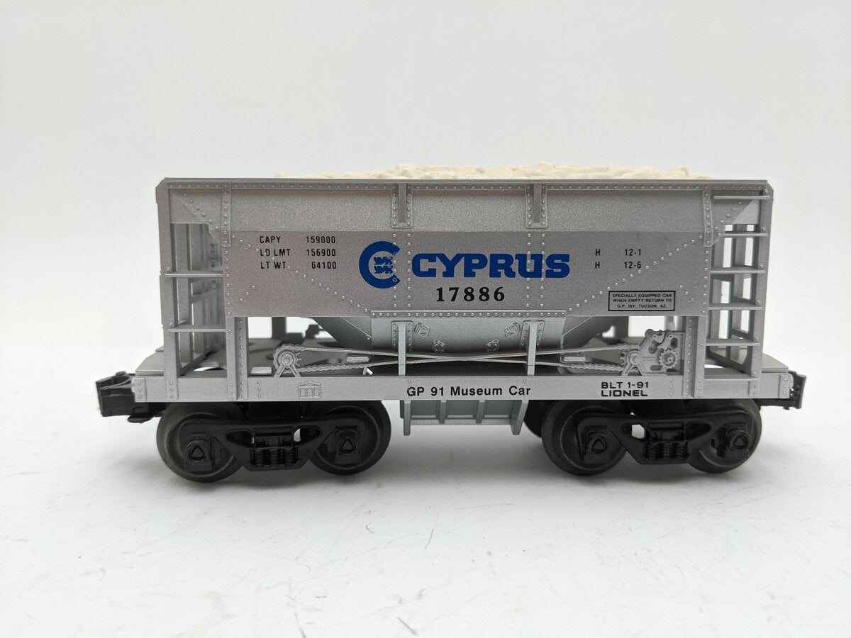 Lionel 6-17886 O Gauge 1991 Gadsden Pacific Cyprus Ore Car w/Load EX/Box