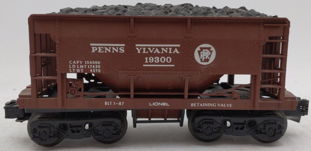 Lionel 6-19300 O Gauge Pennsylvania Ore Car w/Ore Load EX
