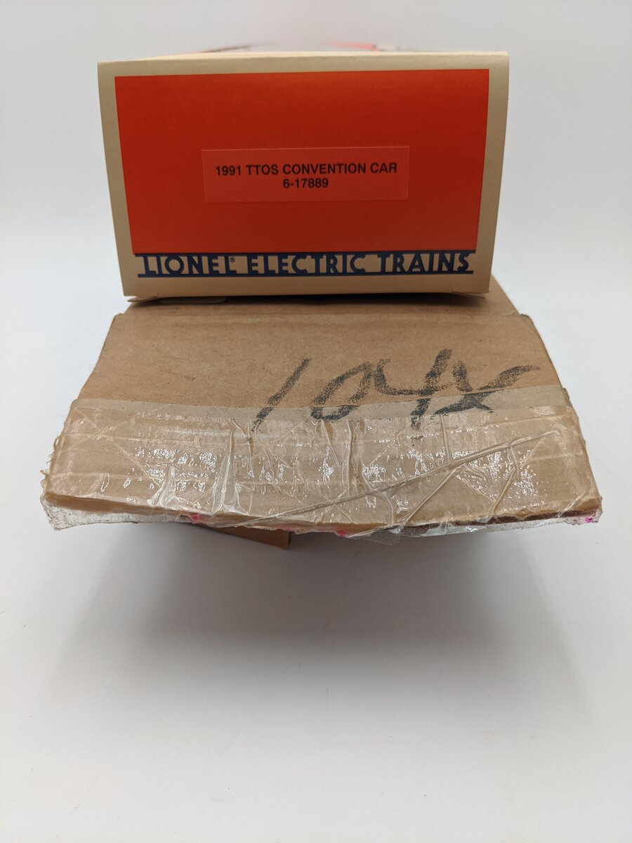 Lionel 6-17889 O Gauge TTOS Southern Pacific Flatcar with Trailer #15791 EX/Box