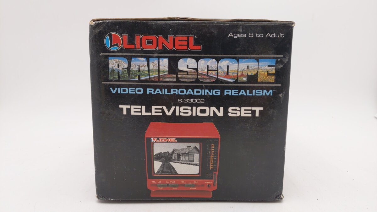 Lionel 6-33002 O Railscope Lionel Lines TV EX/Box