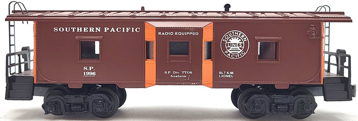 Lionel 6-52079 O Gauge TTOS 30th Anv. Southern Pacific Bay Window Caboose #1996 LN/Box
