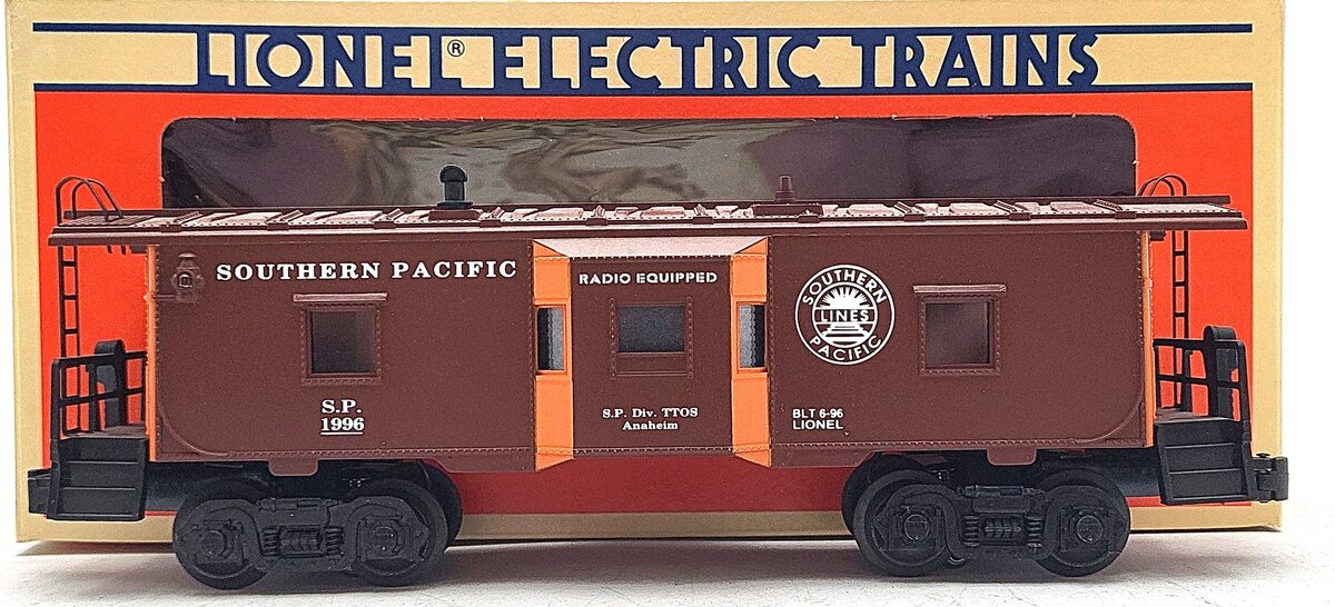 Lionel 6-52079 O Gauge TTOS 30th Anv. Southern Pacific Bay Window Caboose #1996 LN/Box