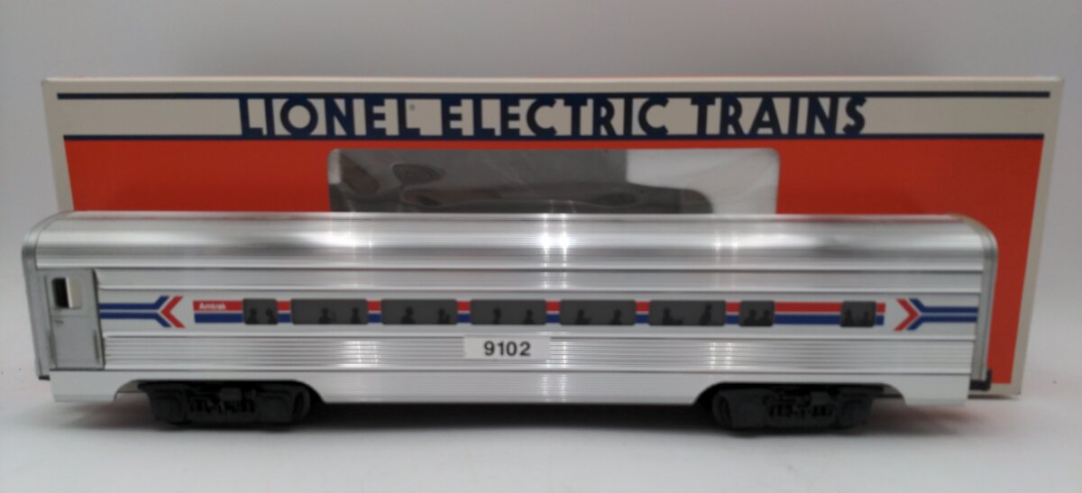 Lionel 6-19102 O Gauge Amtrak Passenger Coach Passenger Car #9102 EX/Box