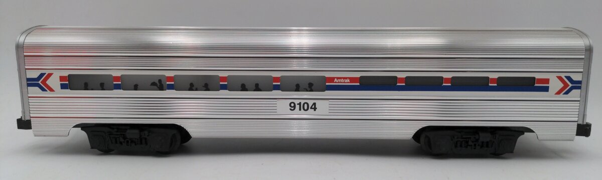 Lionel 6-19104 O Gauge Amtrak Aluminum Dining Passenger Car #9104 EX/Box