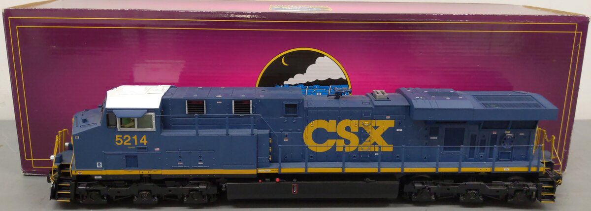 MTH 20-2983-3 CSX ES44DC Non-Powered Diesel Engine #5214 EX/Box