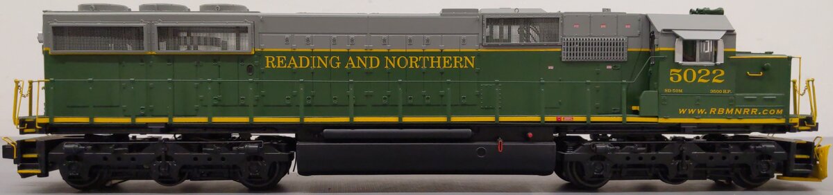 MTH 20-20182-1 Reading & Northern SD50 Diesel Engine w/ PS3 #5022 EX/Box