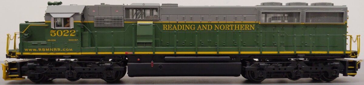 MTH 20-20182-1 Reading & Northern SD50 Diesel Engine w/ PS3 #5022 EX/Box