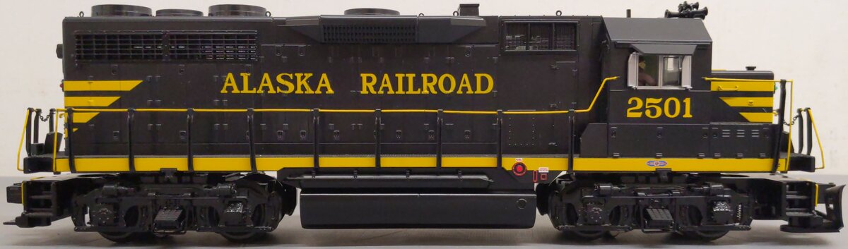 MTH 20-2903-1 Alaska GP-35 Diesel Engine w/PS 2.0 #2501 (Hi-Rail Wheels) EX/Box