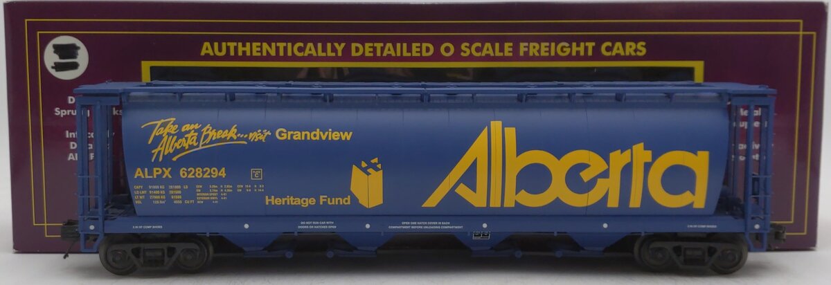 MTH 20-97705 O Gauge Alberta 100 Ton Hopper Car #628294