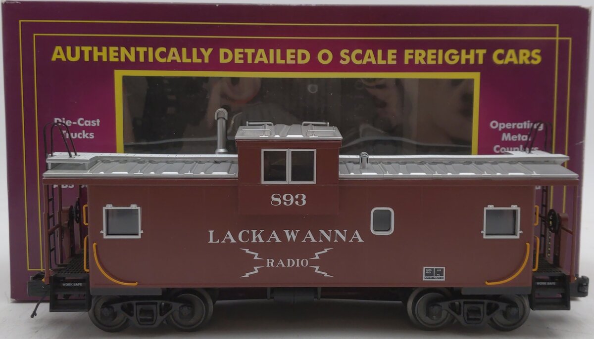 MTH 20-91378 Lackawanna Extended Vision Caboose #893