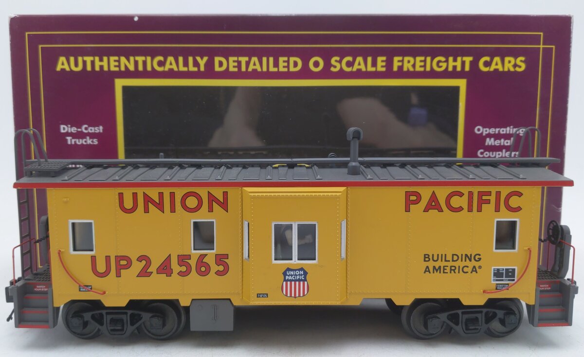 MTH 20-91436 O Scale Union Pacific Bay Window Caboose EX/Box
