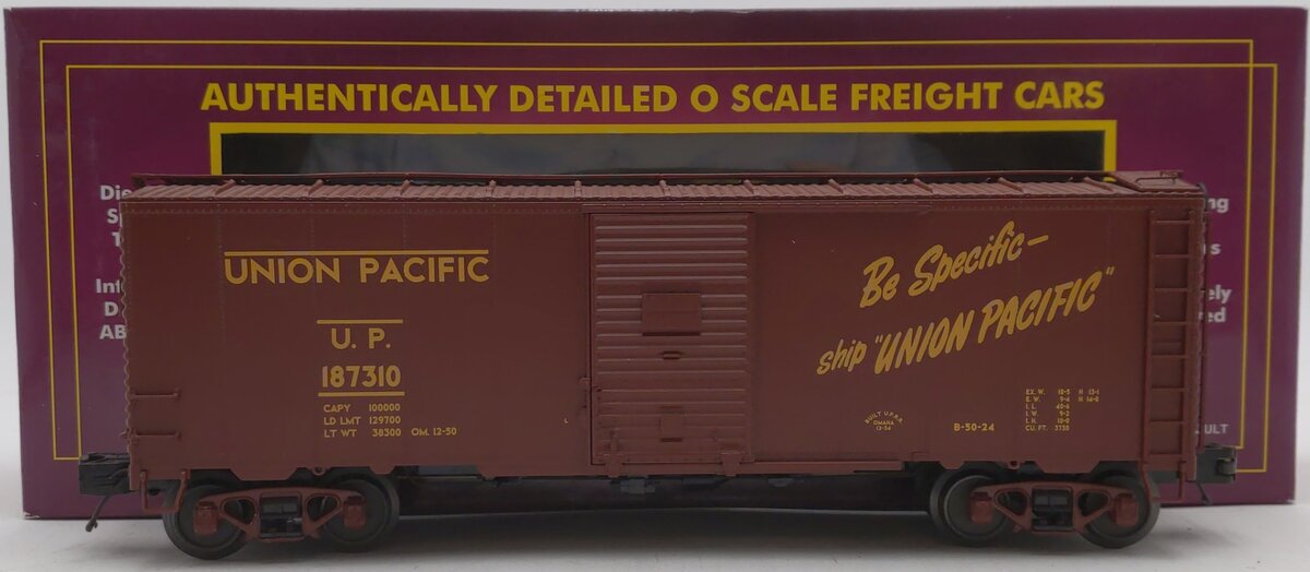 MTH 20-93422 Union Pacific 40’ AAR Boxcar #187310