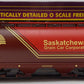 MTH 20-9033F O Saskatchewan 100 Ton Tank Hopper Car #397036 EX/Box