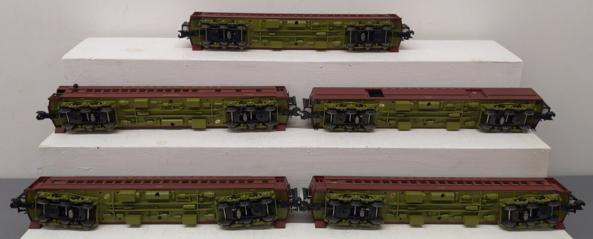 MTH 20-4087 O Pennsylvania 70' Madison Passenger Car Set (Set of 5) LN/Box