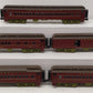 MTH 20-4087 O Pennsylvania 70' Madison Passenger Car Set (Set of 5) LN/Box
