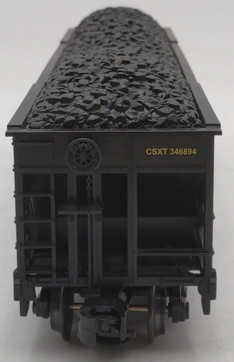 MTH 20-97407 O CSX 4-Bay Hopper Car w/ Coal Load #346894 LN/Box