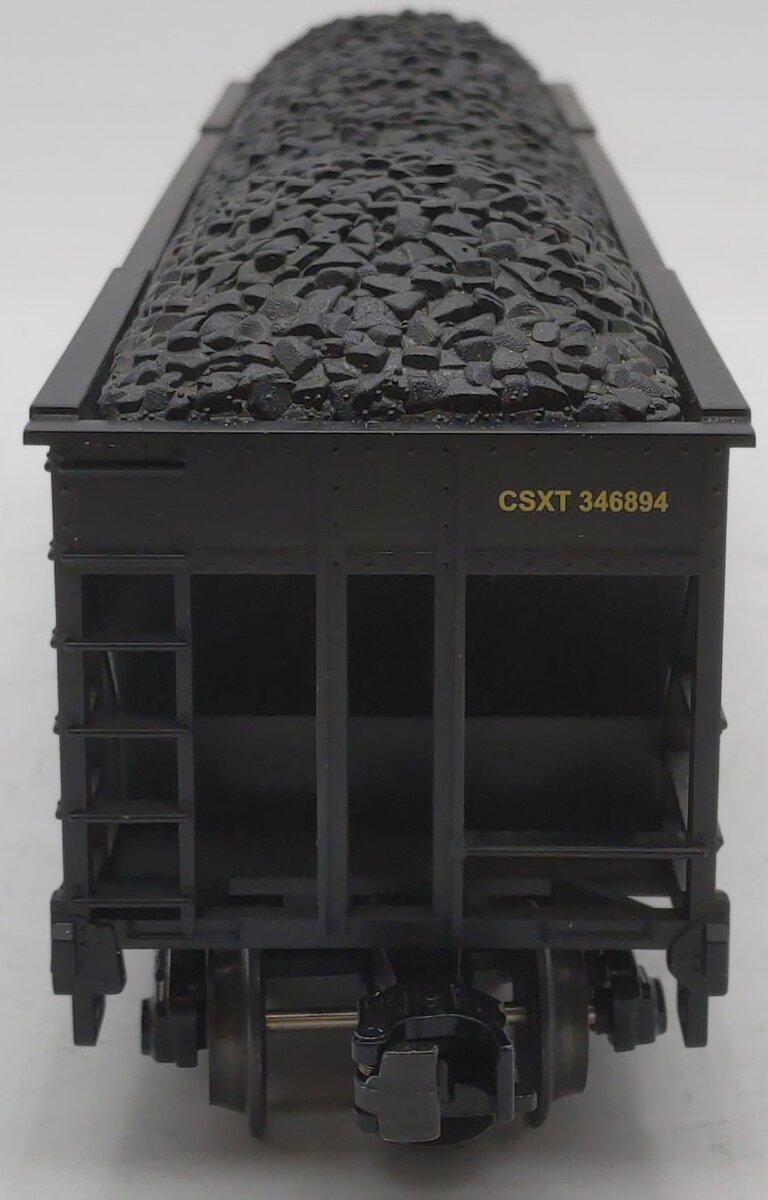 MTH 20-97407 O CSX 4-Bay Hopper Car w/ Coal Load #346894 LN/Box
