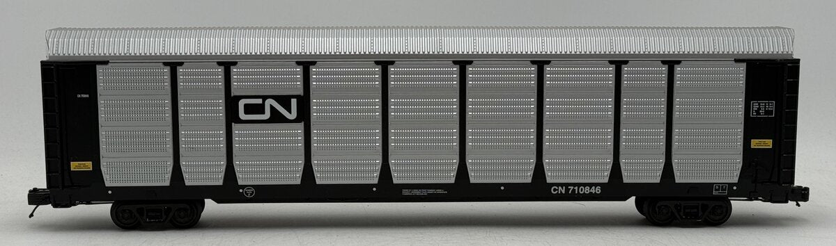 MTH 20-98712 Canadian National Corrugated Auto Carrier #710846 LN/Box