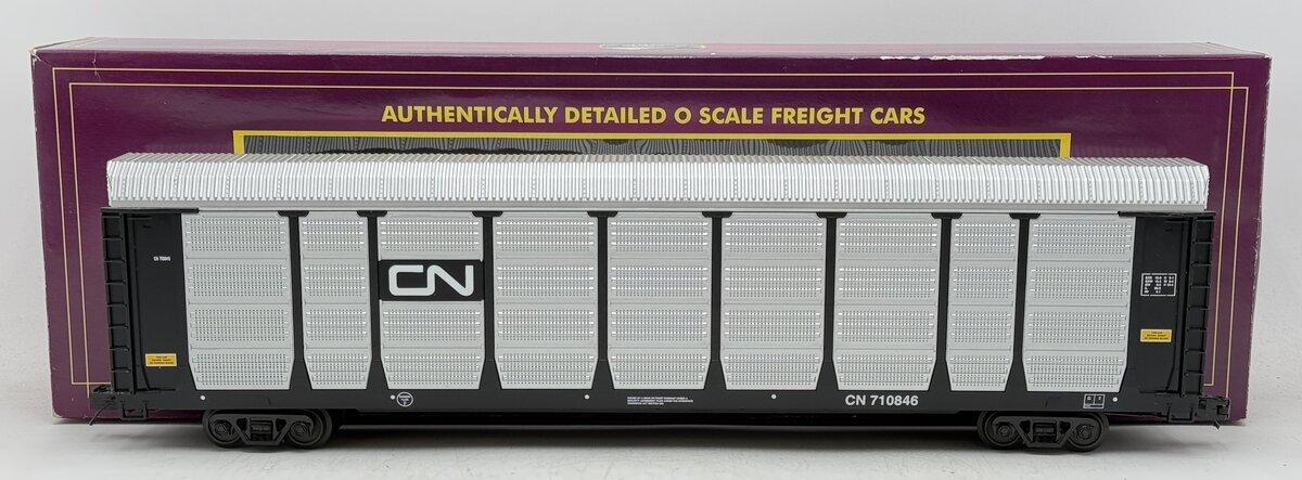 MTH 20-98712 Canadian National Corrugated Auto Carrier #710846 LN/Box