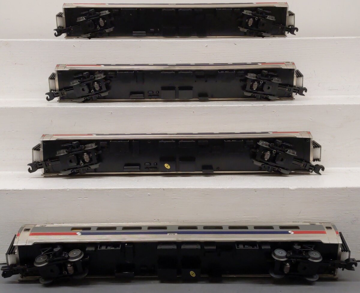 MTH 20-65139 O Septa Premier Amfleet Passenger Car Set (Set of 4) EX/Box