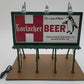 MTH 30-90479 Horlacher's Brewing Company Lighted Billboard LN/Box