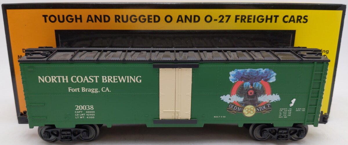 MTH 30-78087 Old No.38 Stout Modern Reefer Car EX/Box