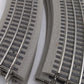 Lionel 6-12015 FasTrack O36 45-Degree Curved Track Sections (16) VG