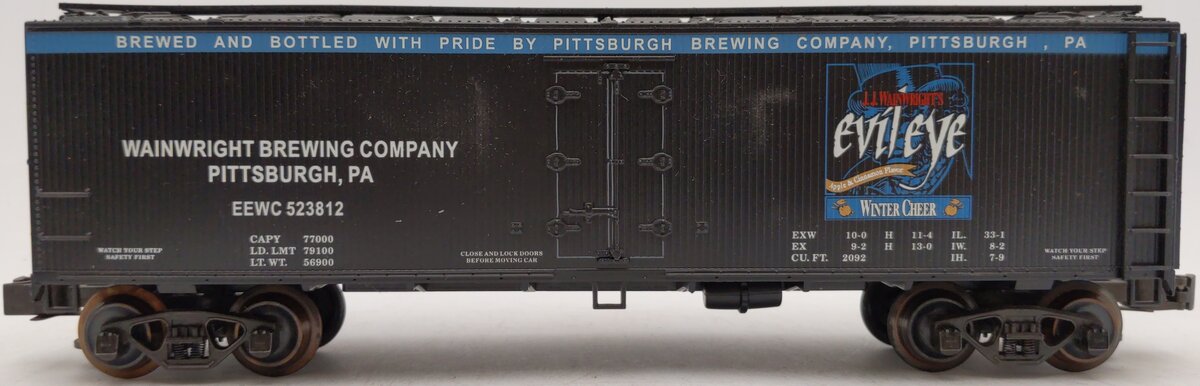 Weaver U3151L O Evil Eye Ale Woodsided Reefer #523812 (3-Rail) EX/Box
