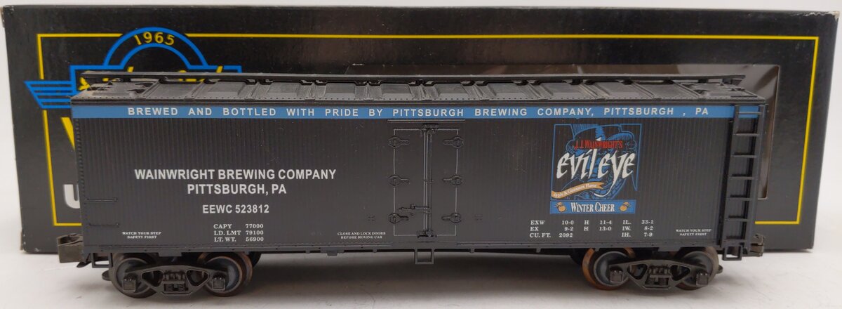 Weaver U3151L O Evil Eye Ale Woodsided Reefer #523812 (3-Rail) EX/Box