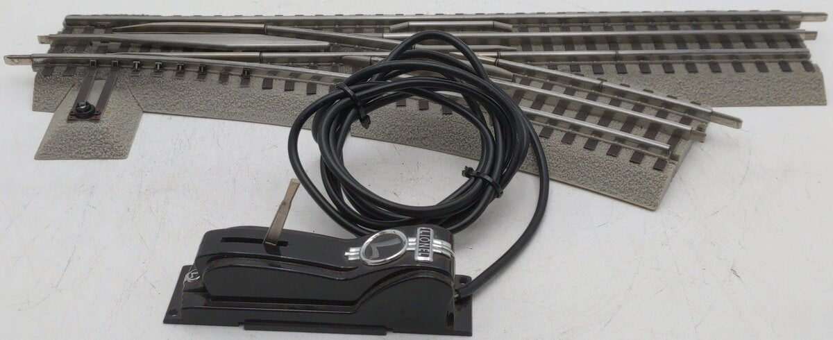 Lionel 6-16831 O48 FasTrack Command Control Right Hand Switch Turnout EX