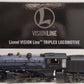 Lionel 2431850 O Gauge VISIONLINE Mr Muffins Erie Triplex Steam Locomotive #5014 LN/Box