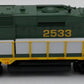 Lionel 2433950 O Gauge GRZ Custom Reading and Northern Legacy GP30 #2530 EX/Box