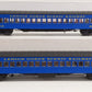 Lionel 2427110 O Lehigh Gorge Scenic Railway 72' Coach 2-Pack VG/Box