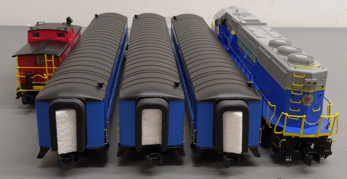 Lionel 2422020 O Lehigh Gorge Scenic Railway Legacy Trains (Set of 5) EX/Box