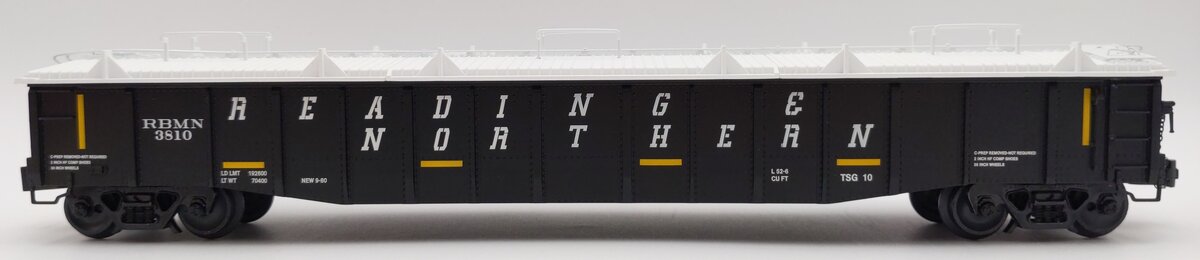 Lionel 2126052 O Reading & Northern PS-5 Covered Gondola with Covers #3810