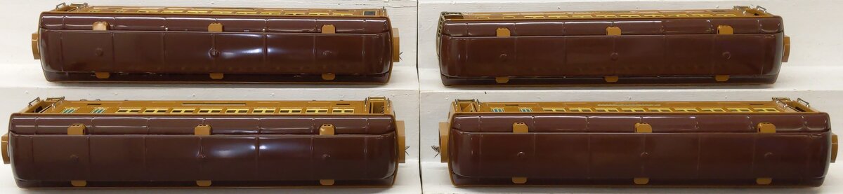 MTH 10-1135 Standard Gauge Tinplate State Car Set (Set of 4) LN/Box