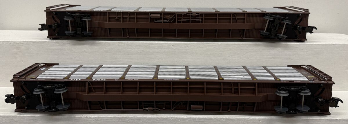 Lionel 6-29333 Santa Fe 89' Bi-level Autorack Cars (Set of 2)