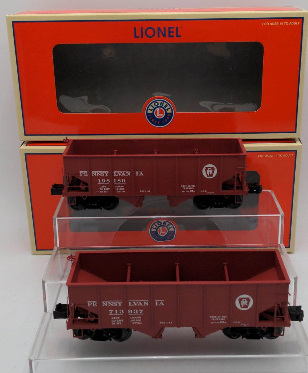 Lionel 2326480 O Pennsylvania Railroad GLA Hopper (Set of 2)