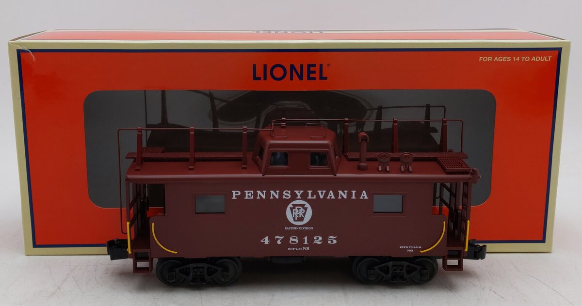 Lionel 2326510 O Pennsylvania N8 Caboose #478125 EX/Box